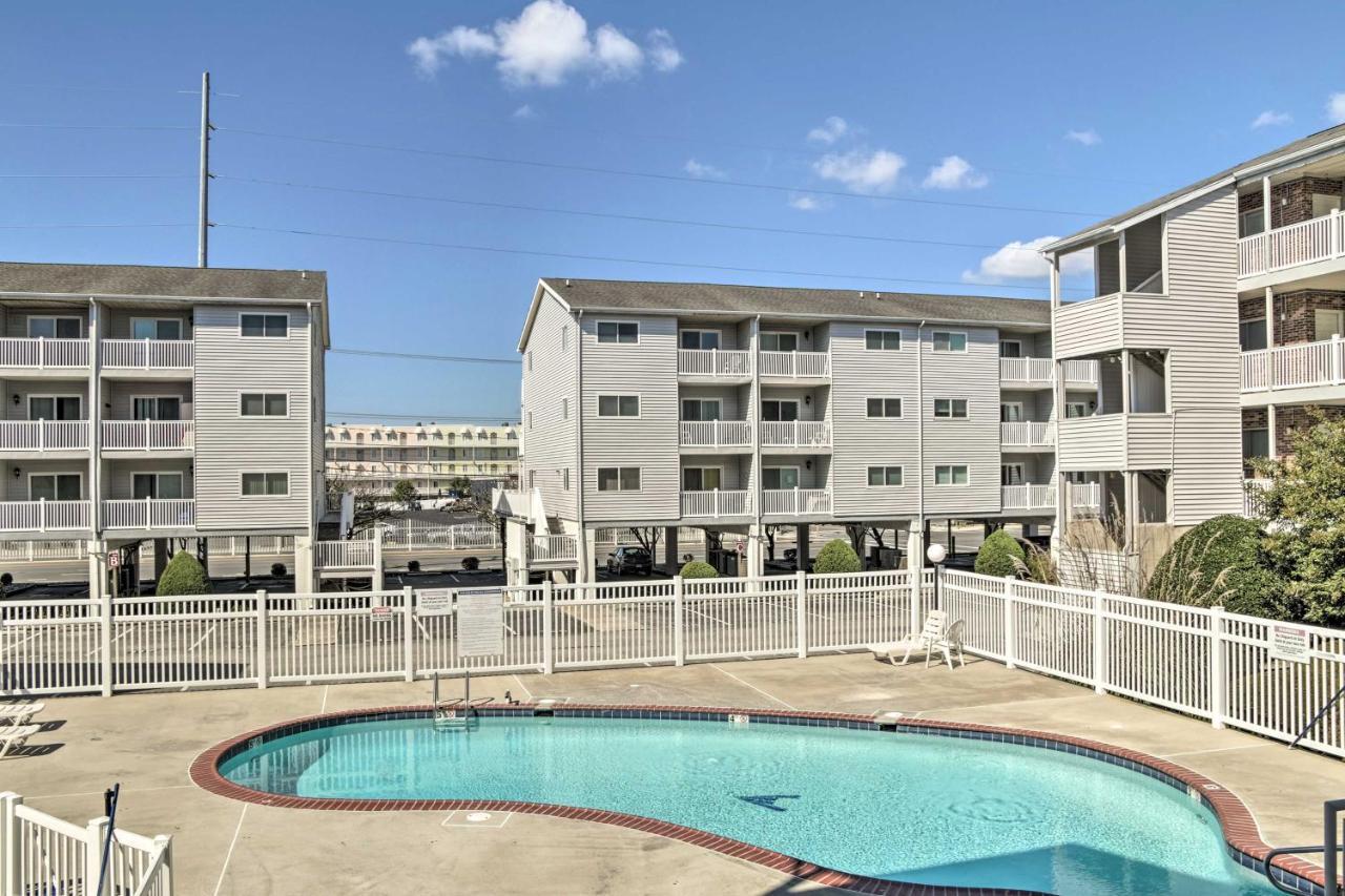 Ocean City Condo With Pool - Steps To Beach! Exterior foto